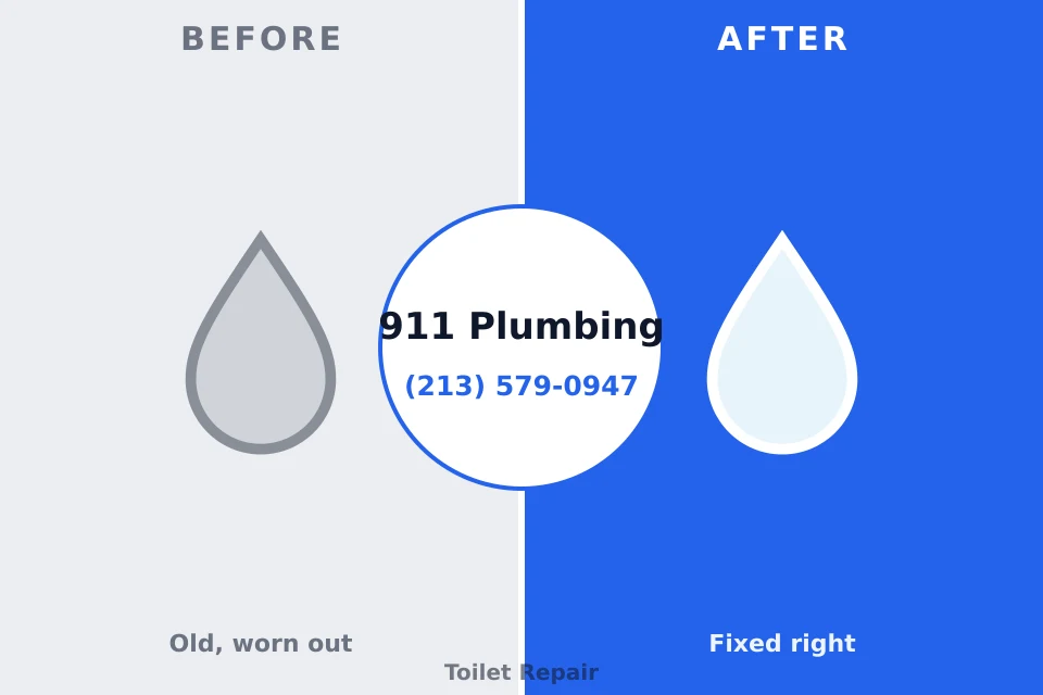 Before and after: plumbing repair Belzoni, MS